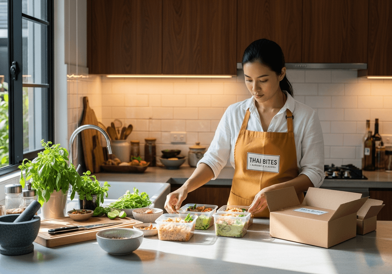 Kru Nong's Kitchen home cook