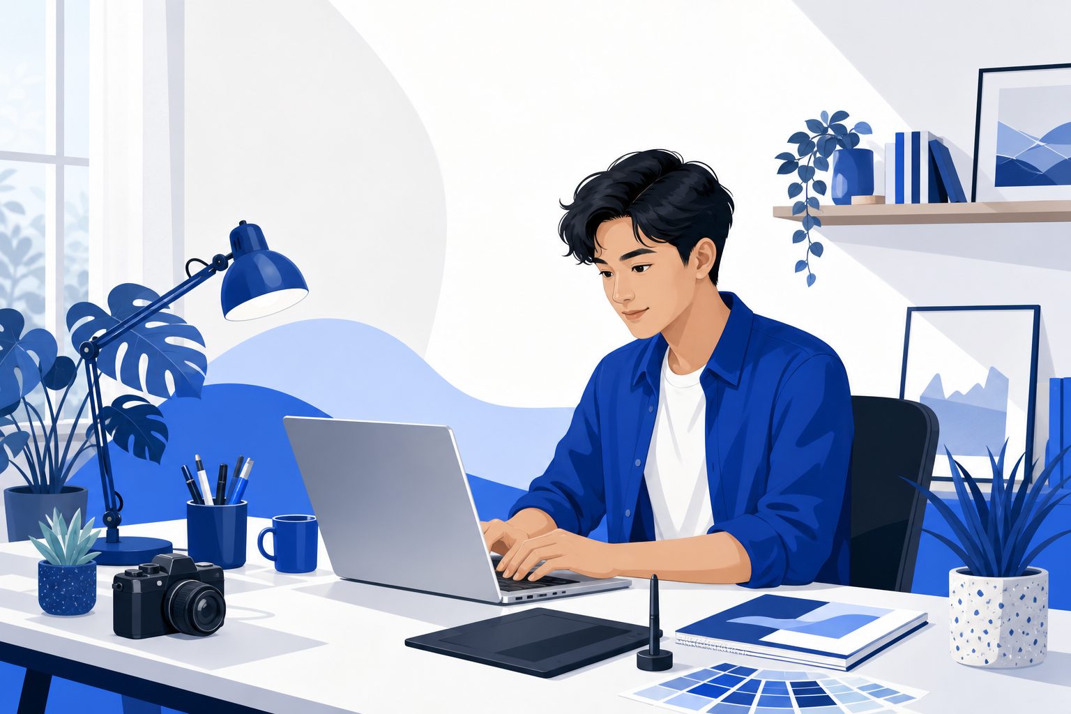 Thai freelancer photographer managing client bookings with Suriya app